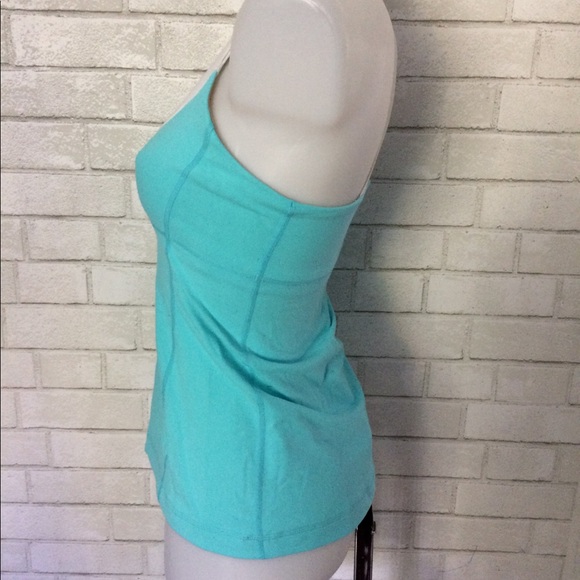 Lululemon women’s tanks teal green/ white and gray - Picture 2 of 7